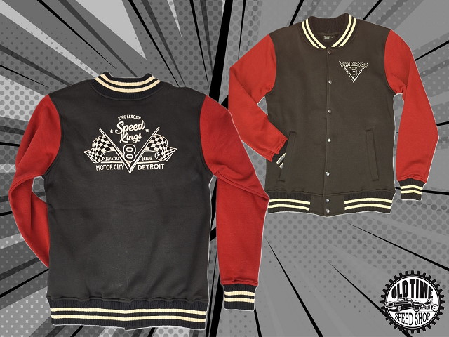 Collage-Jacke von King Kerosin "Speed King"