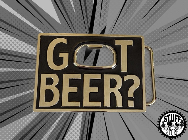 Gurtschnalle Beer